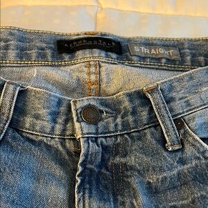 Aeropostale Women's Light Blue Straight Leg Jeans